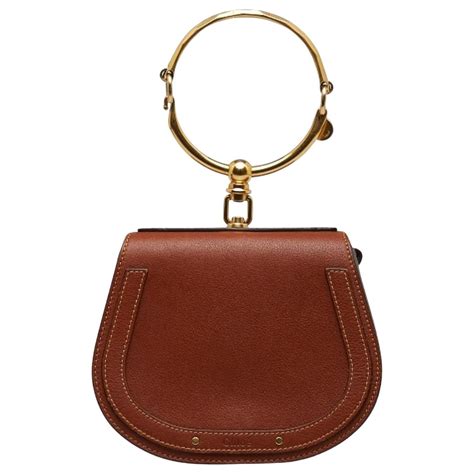 chloe nile bag brown|chloe Nile handbag.